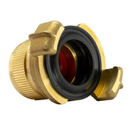 Claw - Hose Quick Connector - 3/4" Hose (Brass) - Home & Garden > Lawn & Garden > Watering & Irrigation > Garden Hose Fittings & Valves Tech Hose & Fittings