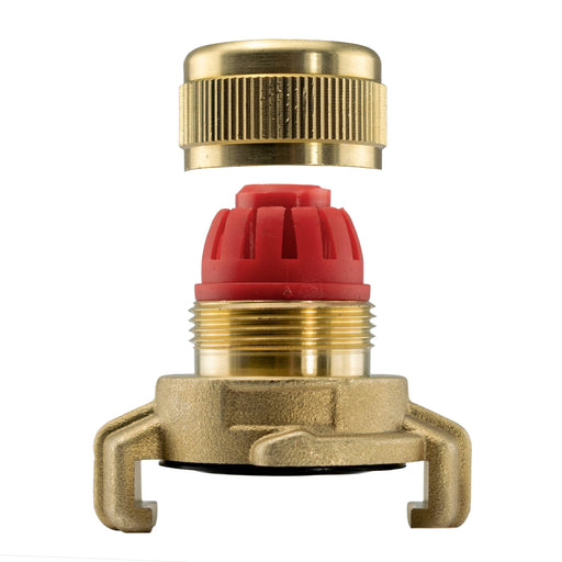 Claw - Hose Quick Connector - 3/4" Hose (Brass) - Home & Garden > Lawn & Garden > Watering & Irrigation > Garden Hose Fittings & Valves Tech Hose & Fittings