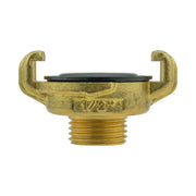 15mm Brass Wall Flange Kit with Lever Valve + Geka 13mm Barbed Set - Home & Garden > Lawn & Garden Garden watering