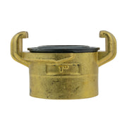 Wall Flange Kit 25mm MDPE + Brass Bib Tap with Geka Claw Outlet - Home & Garden > Lawn & Garden Tech Hose & Fittings