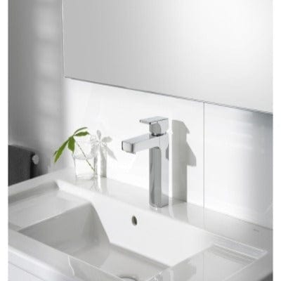 L90 Chrome Basin Mixer Tap With Pop-Up Waste - Bathrooms