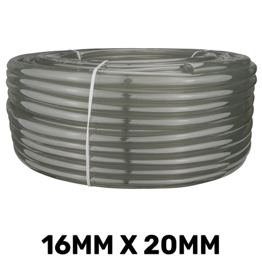 Grey Semi-Transparent PVC Pipe 16mm*20mm - Hardware > Plumbing > Plumbing Pipes