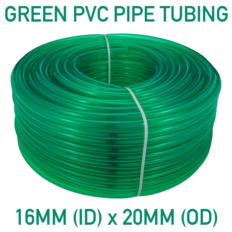 Green Semi-Transparent PVC Pipe 16mm*20mm - Hardware > Plumbing > Plumbing Pipes