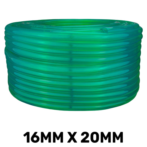 Green Semi-Transparent PVC Pipe 16mm*20mm - Hardware > Plumbing > Plumbing Pipes