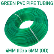 Green Semi-Transparent PVC Pipe 4mm*6mm - Hardware > Plumbing > Plumbing Pipes