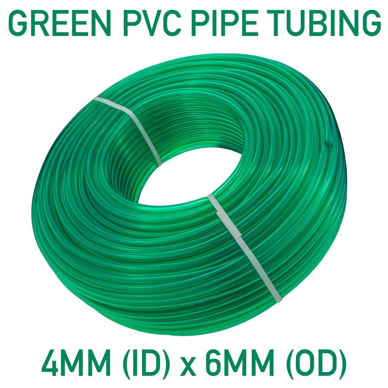 Green Semi-Transparent PVC Pipe 4mm*6mm - Hardware > Plumbing > Plumbing Pipes