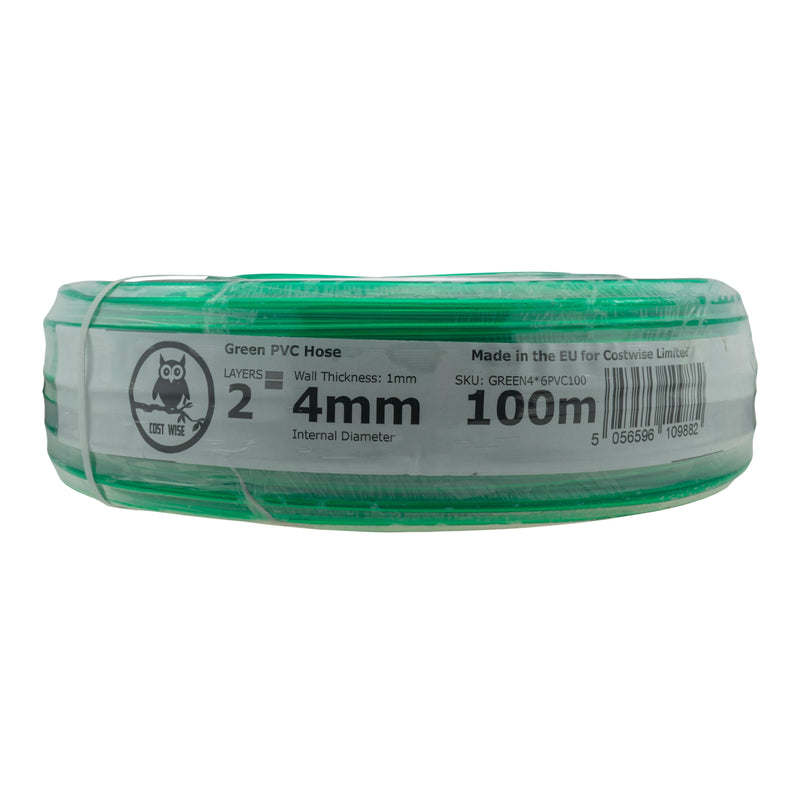 Green Semi-Transparent PVC Pipe 4mm*6mm - Hardware > Plumbing > Plumbing Pipes