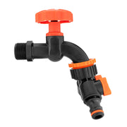 Water Butts Kit 3/4" PP Black Tap and Tap Splitter - Home & Garden > Lawn & Garden Tech Hose & Fittings