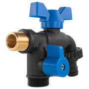 Garden Bib Double Tap 1/2" BSPM - Home & Garden > Lawn & Garden Garden watering