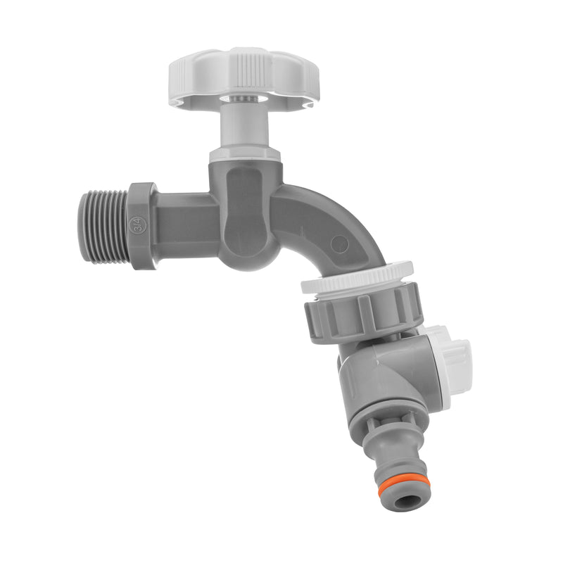 Water Butts Kit 3/4" PP WL Tap & Tap Splitter - Home & Garden > Lawn & Garden Tech Hose & Fittings