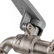 Water Butt Extension Kit 1/2" with Lever Tap Hose Barb and Side Lock - Garden watering