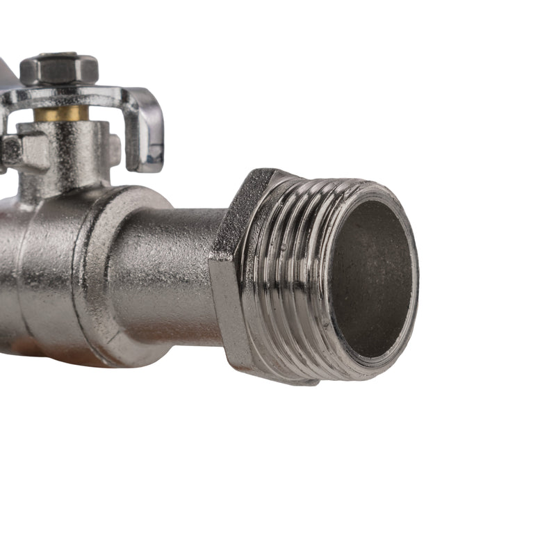 Wall Flange Kit 25mm MDPE + Quick Connect Lever Tap - Home & Garden > Lawn & Garden Tech Hose & Fittings