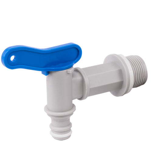 3/4" BSPM PP Snap-On Male Tap With Washer - Home & Garden > Lawn & Garden Garden watering