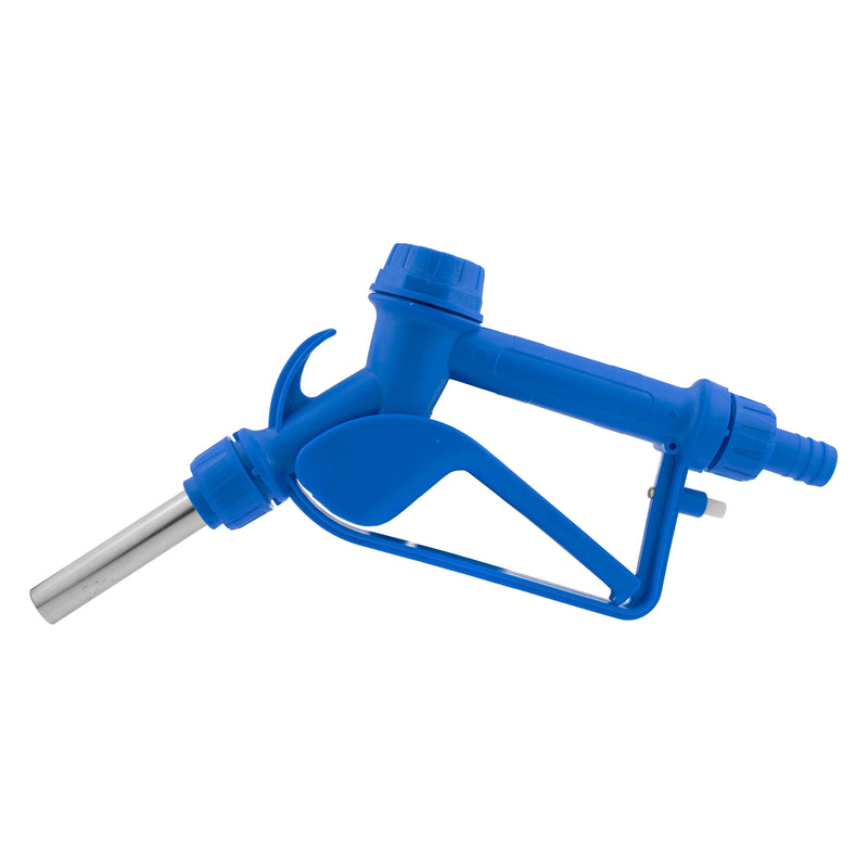 Ad-Blue Metal Fuel Gun Blue with ¾” Hose & Tank Adaptor Set - Home & Garden > Lawn & Garden Tech Hose & Fittings