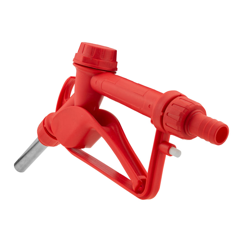 Ad-Blue Metal Fuel Gun Red with ¾” Hose & Tank Adaptor Set - Home & Garden > Lawn & Garden Tech Hose & Fittings