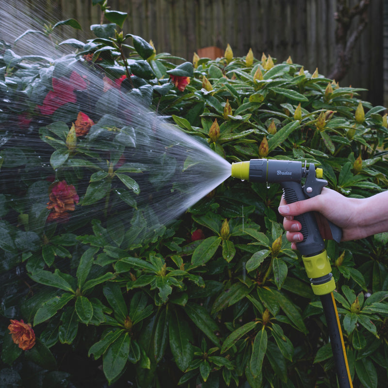 Hose Gun Water Sprayer Adjustable, Lime - Home & Garden > Lawn & Garden > Watering & Irrigation > Garden Hose Spray Nozzles Garden watering