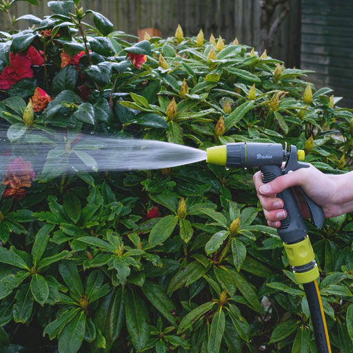 Hose Gun Water Sprayer Adjustable, Lime - Home & Garden > Lawn & Garden > Watering & Irrigation > Garden Hose Spray Nozzles Garden watering