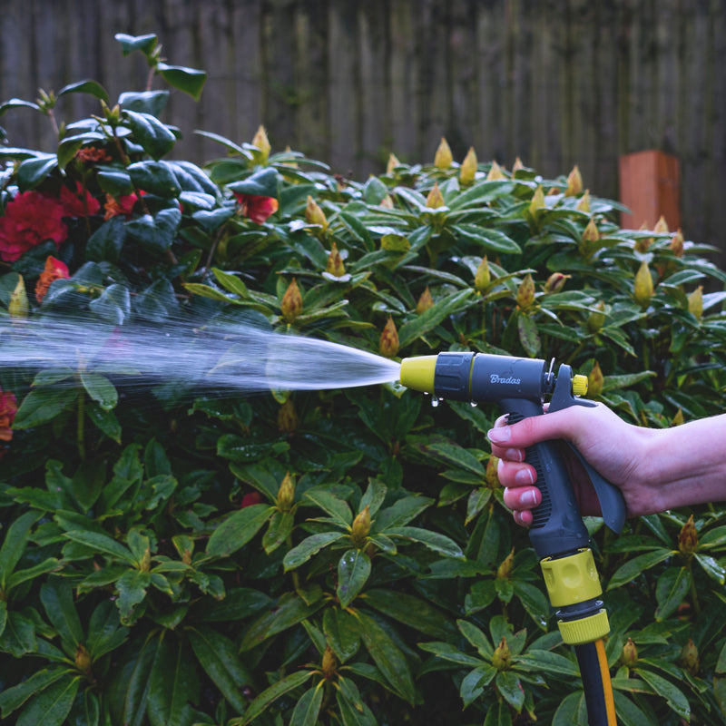 Hose Gun Water Sprayer Adjustable, Lime - Home & Garden > Lawn & Garden > Watering & Irrigation > Garden Hose Spray Nozzles Garden watering