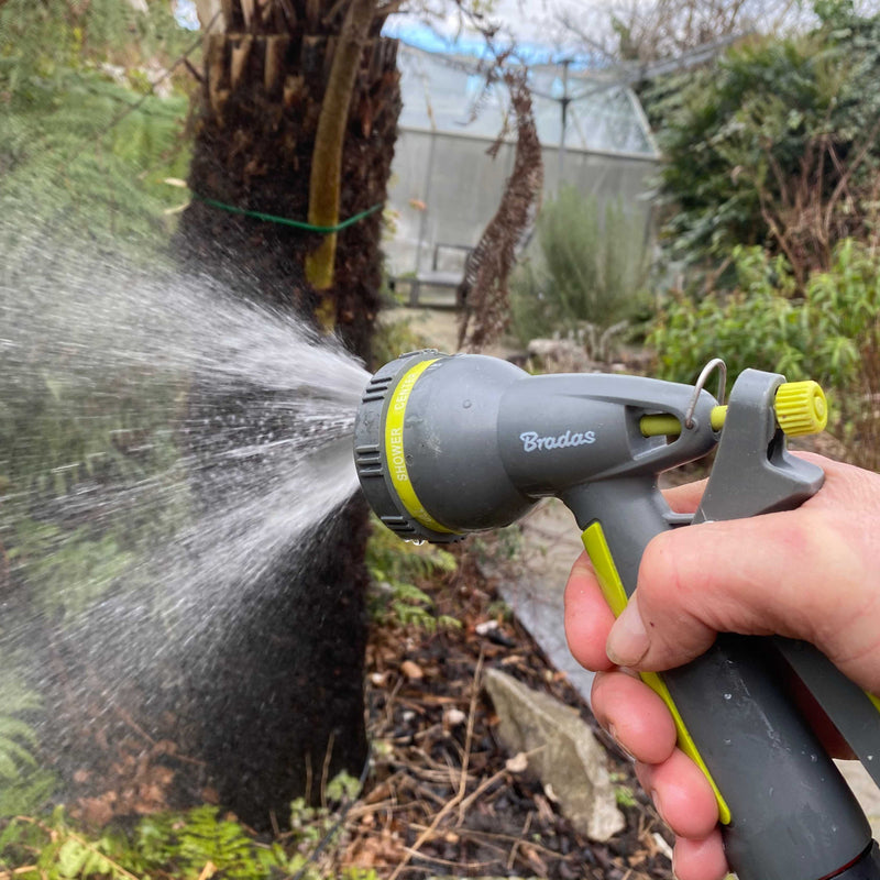 Hose Gun Water Sprayer Multi Adjustable, Lime - Home & Garden > Lawn & Garden Garden watering