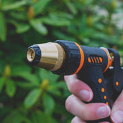 Adjustable Garden Hose Sprayer (Black/Orange Zebra) - Garden watering
