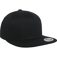 Organic Cotton Work Snapback Cap Black Navy White - Sustainable Workwear Range
