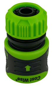 Cost Wise Click and Lock Hose Connector 1/2" Green - Home & Garden > Lawn & Garden > Watering & Irrigation > Garden Hose Fittings & Valves Garden watering