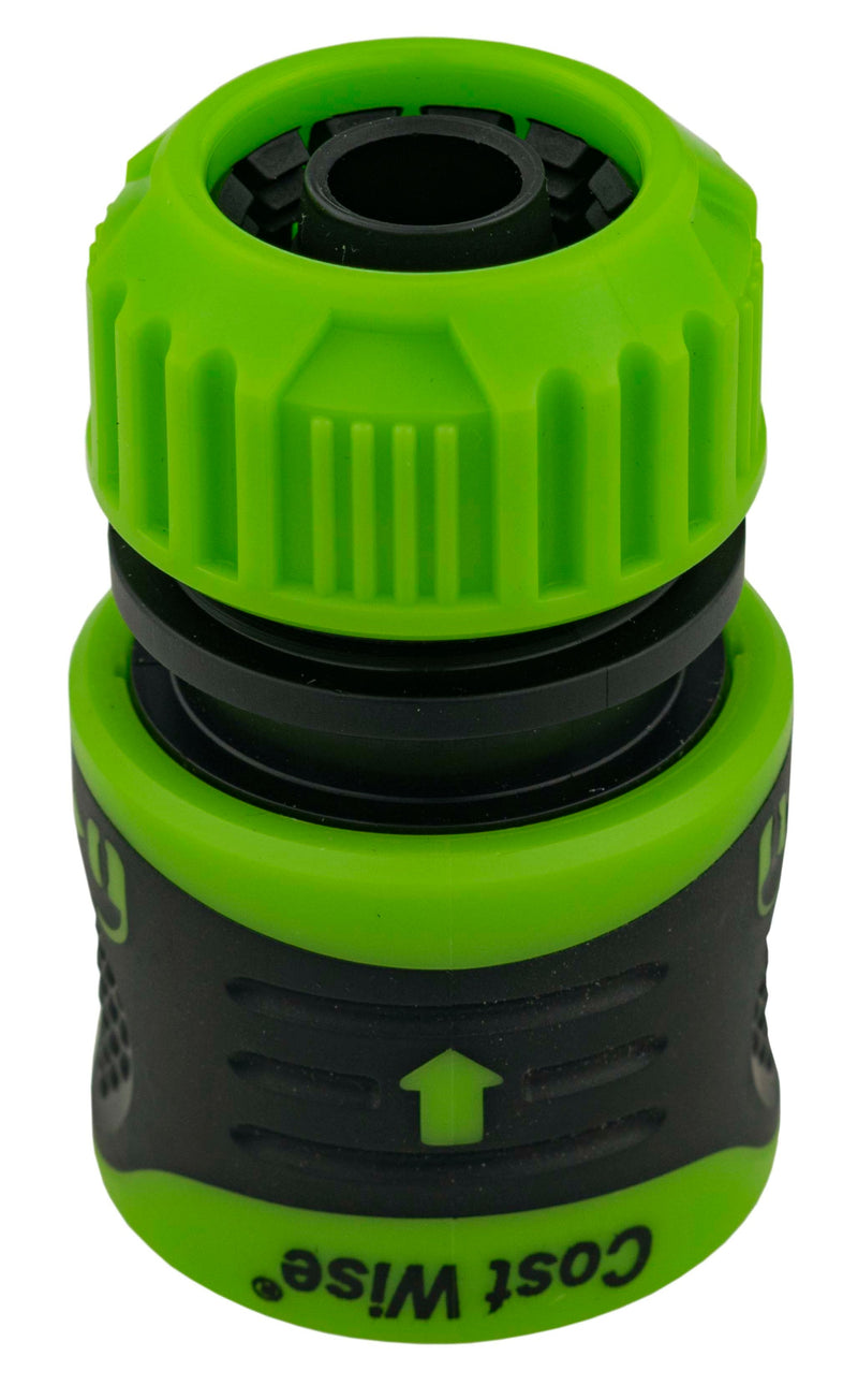 Cost Wise Click and Lock Hose Connector 1/2" Green - Home & Garden > Lawn & Garden > Watering & Irrigation > Garden Hose Fittings & Valves Garden watering