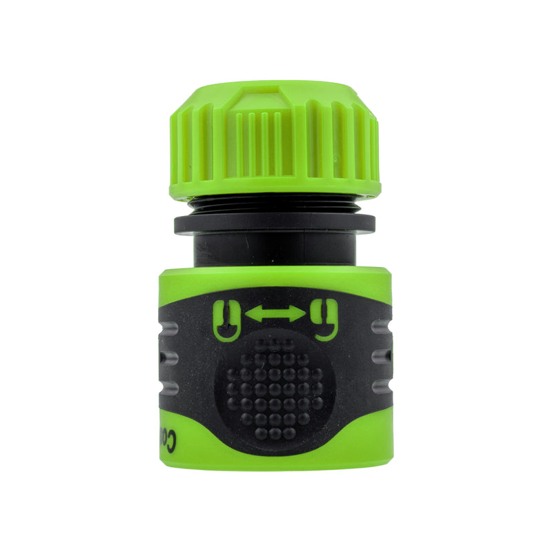 Premium Garden Hose Green with Green Lock Connectors - Garden watering