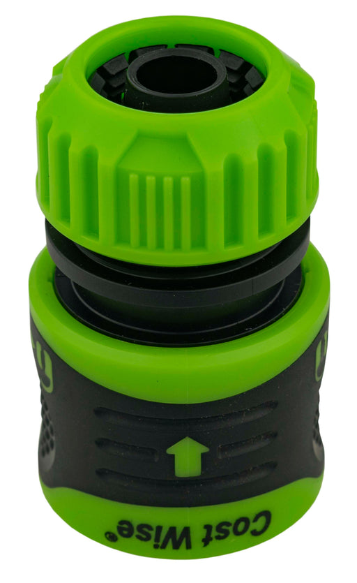 Cost Wise Click and Lock Hose Connector 1/2" Green - Home & Garden > Lawn & Garden > Watering & Irrigation > Garden Hose Fittings & Valves Garden watering