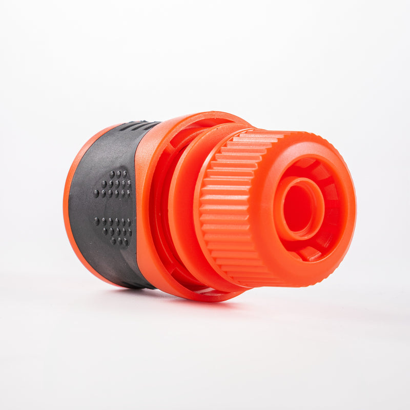 Premium Garden Hose Green with Orange Lock Connectors - Garden watering