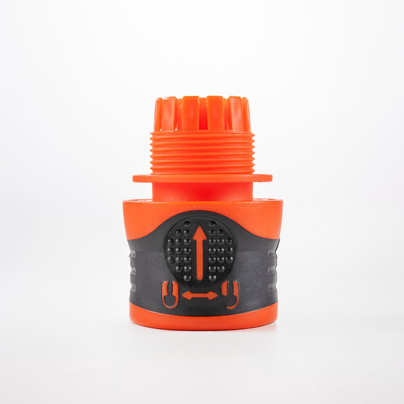 Premium Garden Hose Green with Orange Lock Connectors - Garden watering
