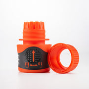 Premium Garden Hose Green with Orange Lock Connectors - Garden watering