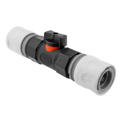 In-Line BSPF Valve with 2 x Hose Connectors WL - Home & Garden > Lawn & Garden > Watering & Irrigation > Garden Hose Fittings & Valves > Garden Hose Fittings Garden watering