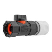 Hose Connector WL with In-Line BSPF Threaded Valve - Home & Garden > Lawn & Garden > Watering & Irrigation > Garden Hose Fittings & Valves > Garden Hose Fittings Garden watering