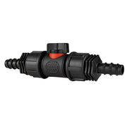 In-Line BSPM Valve with 2 x 16mm Barbed Straight Connectors - Home & Garden > Lawn & Garden Garden watering