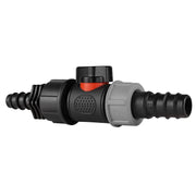 16mm Barbed Straight with In-Line BSPM Valve and 20mm Barbed Straight - Home & Garden > Lawn & Garden Garden watering