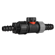 16mm Barbed Straight with In-Line BSPM Valve and 20mm Barbed Straight - Home & Garden > Lawn & Garden Garden watering