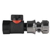 3/4" BSPF Thread Quick Connect Valve with Hose Connector Zinc - Home & Garden > Lawn & Garden Garden watering