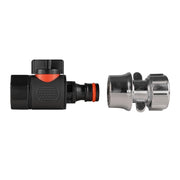 3/4" BSPF Thread Quick Connect Valve with Hose Connector Zinc - Home & Garden > Lawn & Garden Garden watering