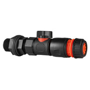 Water Butt Connector 3/4" BSP with BSPF-Quick Connect Valve & Hose Connector Black - Home & Garden > Lawn & Garden > Watering & Irrigation > Garden Hose Fittings & Valves > Garden Hose Fittings Garden watering