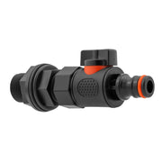 Water Butt Connector 3/4" BSP with BSPF Thread-Quick Connect Male Valve - Home & Garden > Lawn & Garden > Watering & Irrigation > Garden Hose Fittings & Valves > Garden Hose Fittings Garden watering