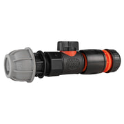 20mm MDPE Straight with BSPF-Quick Connect Valve & Hose Connector Black - Home & Garden > Lawn & Garden > Watering & Irrigation > Garden Hose Fittings & Valves > Garden Hose Fittings Garden watering