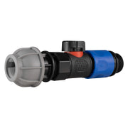 20mm MDPE Straight with BSPF-Quick Connect Valve & Hose Connector 3/4" BSPM - Home & Garden > Lawn & Garden > Watering & Irrigation > Garden Hose Fittings & Valves > Garden Hose Fittings Garden watering