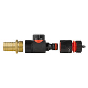 19mm Brass Barb with BSPF-Quick Connect Valve & Hose Connector 4mm Barb - Home & Garden > Lawn & Garden Garden watering