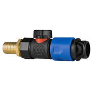 19mm Brass Barb with BSPF-Quick Connect Valve & Hose Connector 3/4" BSPM - Home & Garden > Lawn & Garden > Watering & Irrigation > Garden Hose Fittings & Valves > Garden Hose Fittings Garden watering