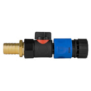 19mm Brass Barb with BSPF-Quick Connect Valve & Hose Connector 3/4" BSPF - Home & Garden > Lawn & Garden > Watering & Irrigation > Garden Hose Fittings & Valves > Garden Hose Fittings Garden watering