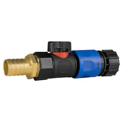 19mm Brass Barb with BSPF-Quick Connect Valve & Hose Connector 3/4" BSPF - Home & Garden > Lawn & Garden > Watering & Irrigation > Garden Hose Fittings & Valves > Garden Hose Fittings Garden watering