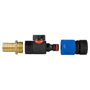 19mm Brass Barb with BSPF-Quick Connect Valve & Hose Connector 3/4" BSPF - Home & Garden > Lawn & Garden > Watering & Irrigation > Garden Hose Fittings & Valves > Garden Hose Fittings Garden watering