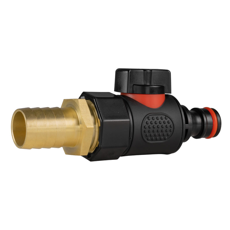 Brass Barb with BSPF Thread-Quick Connect Male Valve - Home & Garden > Lawn & Garden > Watering & Irrigation > Garden Hose Fittings & Valves > Garden Hose Fittings Garden watering