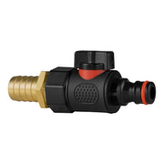 Brass Barb with BSPF Thread-Quick Connect Male Valve - Home & Garden > Lawn & Garden > Watering & Irrigation > Garden Hose Fittings & Valves > Garden Hose Fittings Garden watering